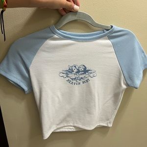 Boutique Angel Cropped Top